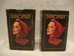 Diplomat plasztik römi póker kártya