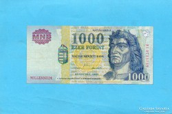 Ropogós 1000 Forint  Millennium 2000 DE !!