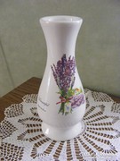 Levendula mintás porcelán váza