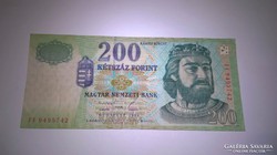 1998-as ropogós 200 forintos bankjegy!