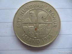 Izland 100 korona 1995
