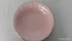 Pirkenhammer csodás rózsaszín tál, asztalközép