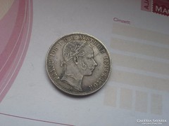 1859 ezüst 1 Florin szép db,gyönyörű patinával 12,34 gramm 0