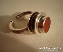 Design attraktív ezüst gyűrű!! Gyönyörű!!