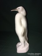 Hollóházi porcelán pingvin 24 cm