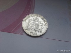 1938 ezüst 1 pengő gyönyörű darab 5 gramm