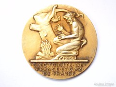 French commemorative coin, electricity and gas ...