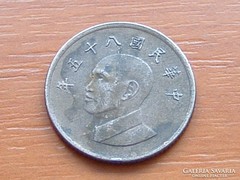 TAJVAN TAIWAN 1 DOLLÁR YUAN 80 (1991)
