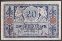1915. 20 Reichsmark