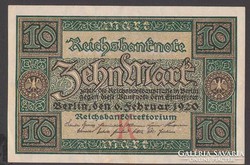 1920. 10 Reichsmark.