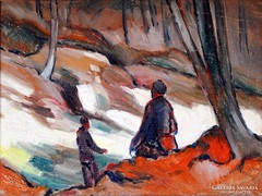 Vincze Győző (1925-2001) eredeti festmény
