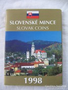 Szlovák Banki Forgalmi sor 1998 !