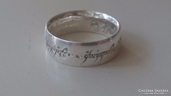 Ezüst gyűrű, A GYŰRŰK URA  925. 
