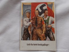 WW2,Német  propaganda képeslap