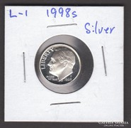 1998 S. USA Roosevelt Dime, Proof. ezüst (1)