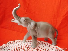 Ritka retro porcelán elefánt
