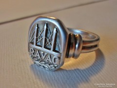 Szép antik ezüst pecsétgyűrű
