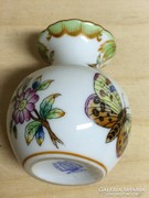 1943-AS VIKTÓRIA MINTÁS HERENDI PICI PORCELÁN VÁZA DÍSZVÁZA