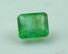 Ritka gyönyörű Zambiai smaragd drágakő kezeletlen 0,40 ct
