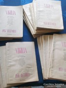 Ritka Vigilia folyóirat gyűjtemény 1956-1959