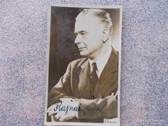 Eredeti autogram Magyar szinész , Rajnai Gábor ,1940.