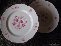 Zsolnay retró  lapos tányérok
