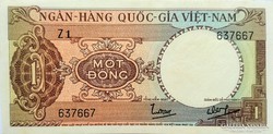 Dél-Vietnam 1 Dong 1964 UNC