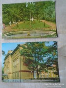 D146789 Nyíregyháza-Sóstó  2 db. képeslap 1966-69