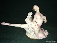 VEB Volkstedt balerina porcelán figura 
