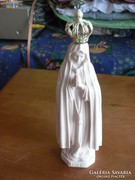 Fátimai Szűz Mária alabástrom szobor 