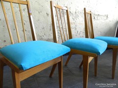 3 db felújított csehszlovák retro szék