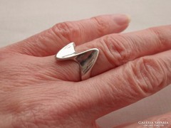 Szép masnis ezüstgyűrű