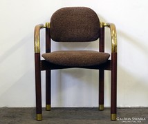 0L380 Retro réz díszes artdeco karfás szék