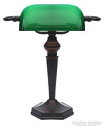 Klasszikus Bankár Lámpa (zöld)