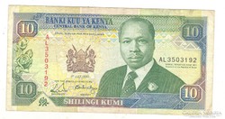 10 shilingi 1990 Kenya