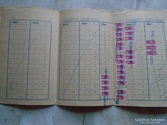 ZA18.3  Bélyeglap SZTK   -27 bélyeg  1955