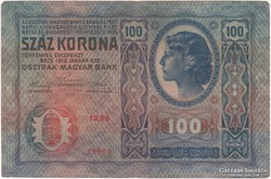 100 Korona 1912 - felülbélyegzés nélkül