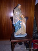 Egyházi szobor / Szent Anna a gyermek Szűz Máriával