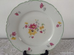 Antik Hüttl Tivadar porcelan tányér