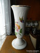 Hollóházi váza - hortenzia minta