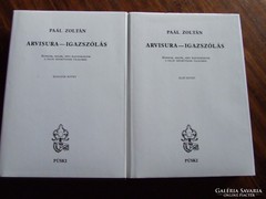 Paál Zoltán: Arvisura-Igazszólás I-II. kötet
