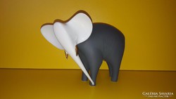 Ritka Art Deco Royal Dux elefánt