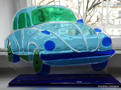 Volkswagen Beetle glass picture