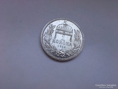 1915 ezüst 1 korona gyönyörű db!!!