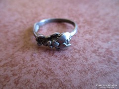 Méhecske ezüst gyűrű
