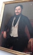 Magyar nemes férfi portré