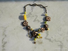 Interesting jewelry necklace