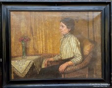 Kraul fritz (1862-1935) Nő vázával, becsértéke: 2000-3000€