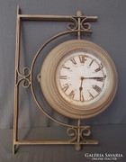 Vintage, kültéri óra ( dupla szerkezet) Majdnem fél méter!