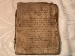 1800-as évek kézzel írott papi hagyaték